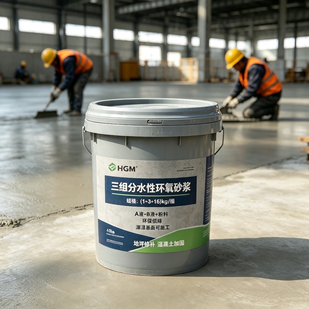 山丹三组份水性环氧砂浆